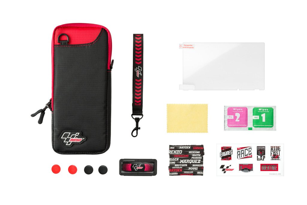 Pack Accesorios Indeca 10 En 1 Moto Gp 2018 ( NINTENDO SWITCH - ) - Nuevo Pack Accesorios Indeca 10 En 1 Moto Gp 2018 ( NINTENDO SWITCH - ) - Nuevo